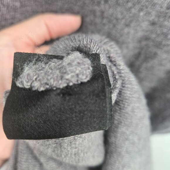 Anthropologie x Building 18 Gray Wool Blend Sleeveless Slit Sweater Dress Maxi L - Picture 16 of 16